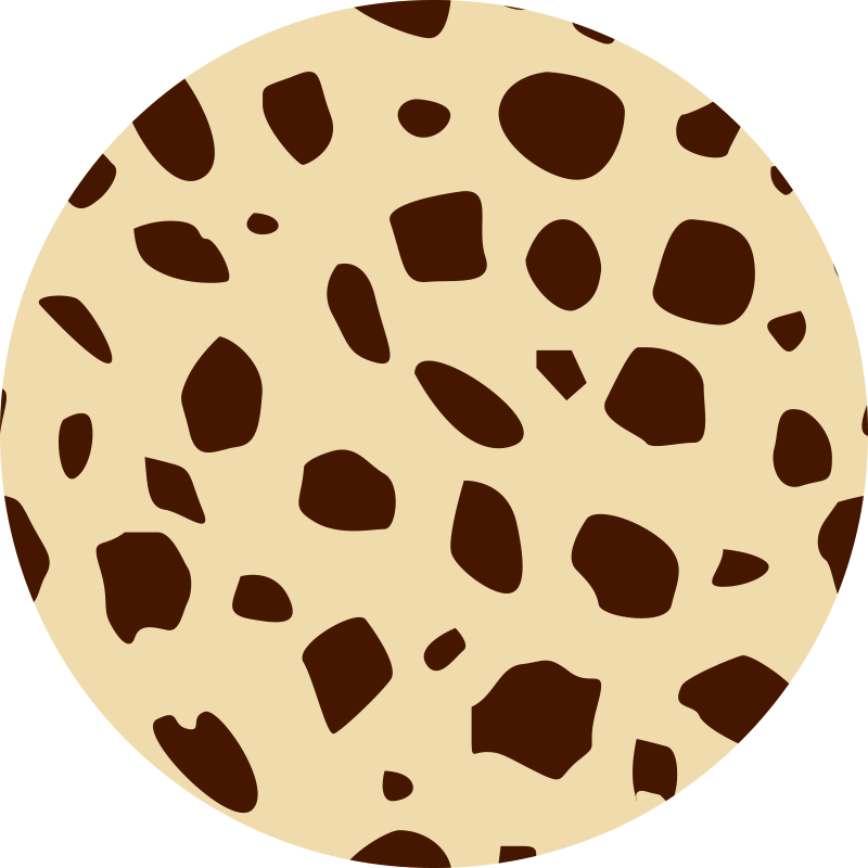 Covor vinil print animalier căldură pătată - TenStickers
