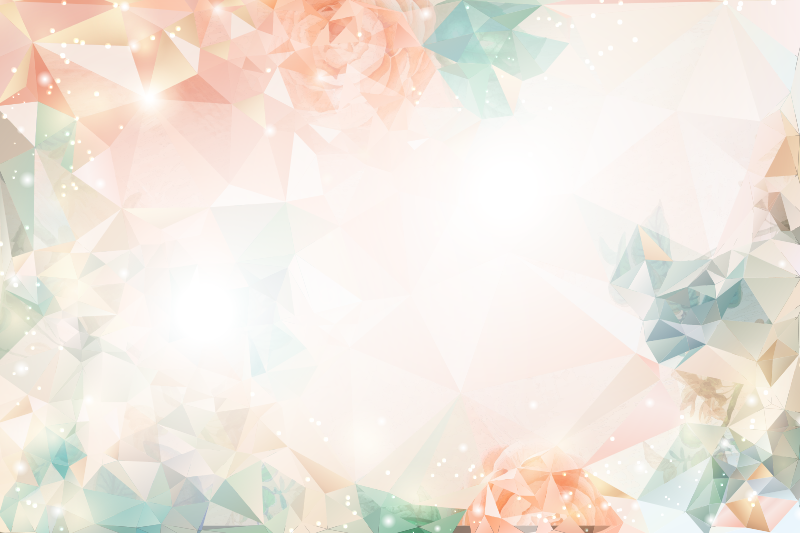 Covor vinil flori și plante geometrie botanică - TenStickers