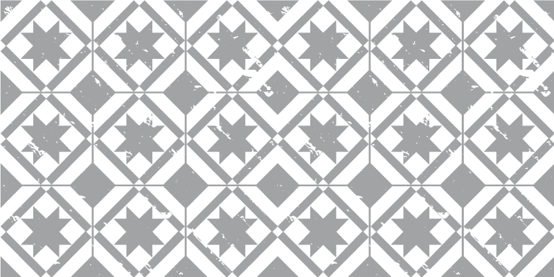 Gresie pantone gri covor țiglă - TenStickers