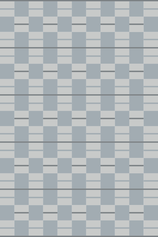 Covor de vinil hol pătrate gri cu model - TenStickers