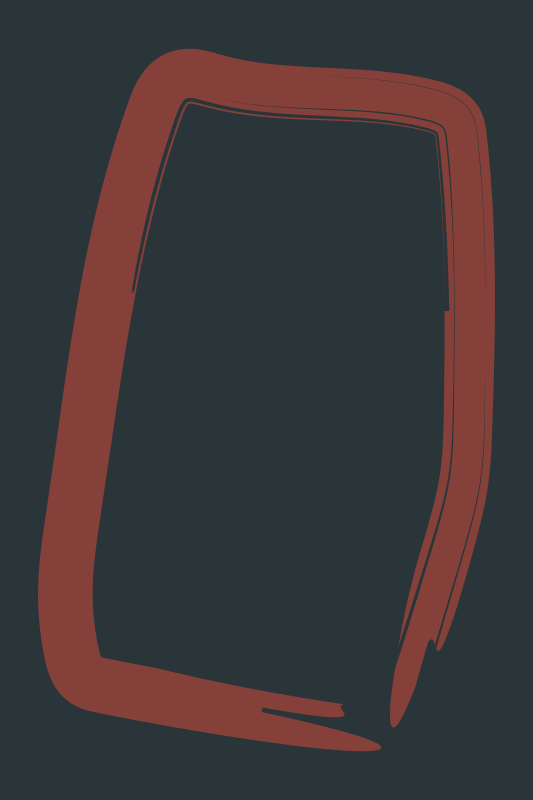 Covor de vinil hol formă abstractă elegantă - TenStickers