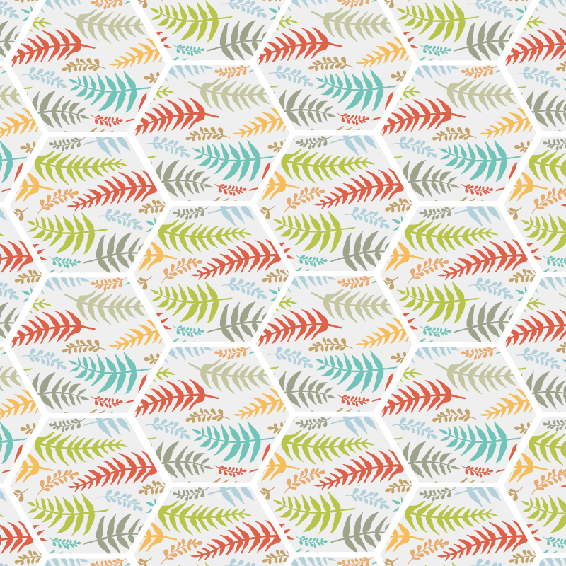 Gresie plante bucatarie gresie podea bucatarie - TenStickers