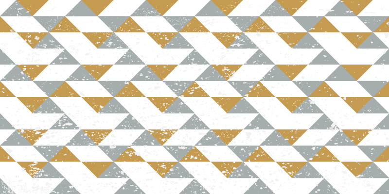 Gresie, pardoseala bucatariei, geometrica, grunge - TenStickers