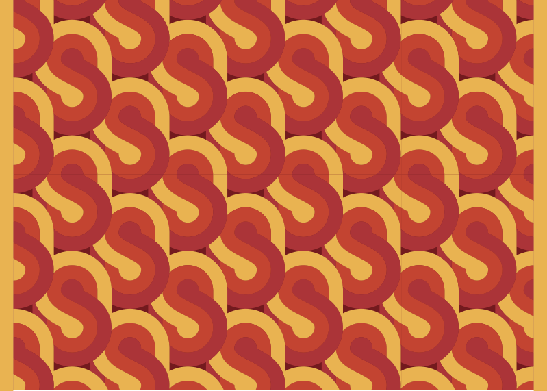 Covor de vinil epocă design retro dinamic - TenStickers