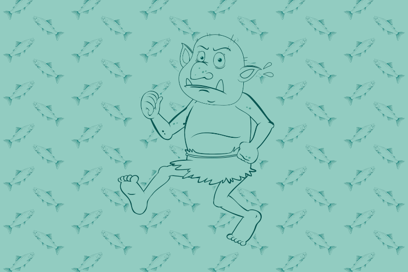 Alții covor de vinil personaj de desene animate fugar - TenStickers