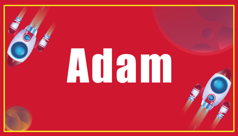 Alții covor de vinil rachetă cu nume personalizat - TenStickers