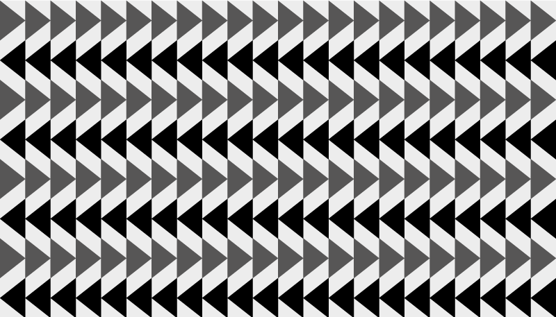 Covor de vinil geometric model triunghiular gri - TenStickers