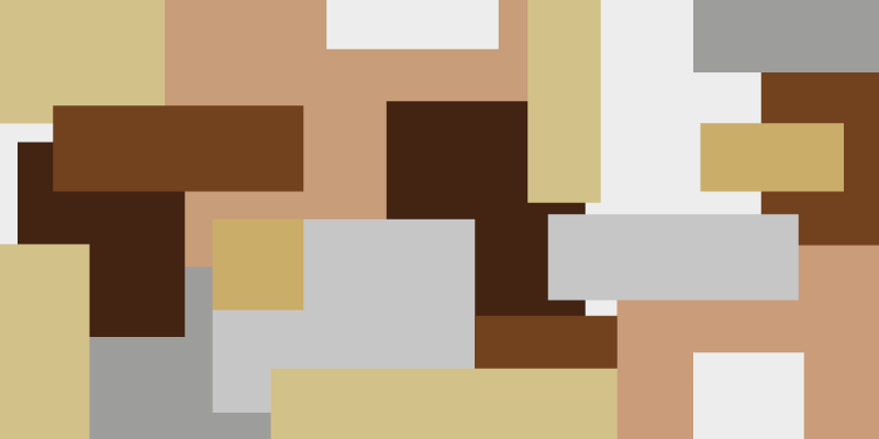 Covor nordic bej pătrate nordic din vinil - TenStickers