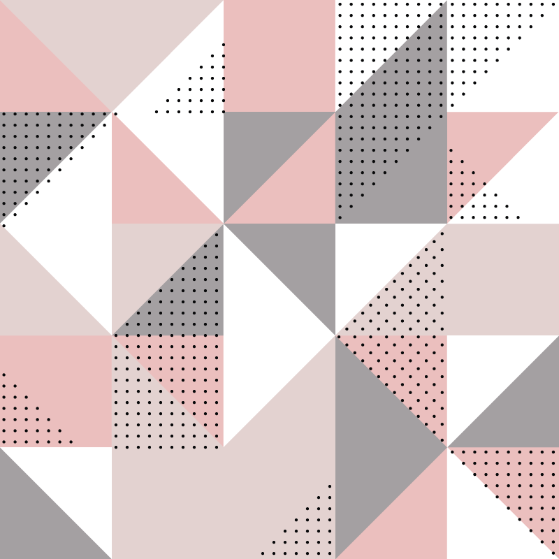 Covor de vinil geometric segmente de culoare triunghiulare - TenStickers