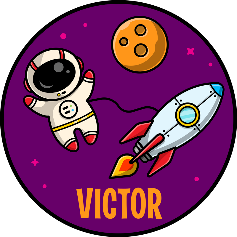 Alții covor de vinil expediție cu nume - TenStickers