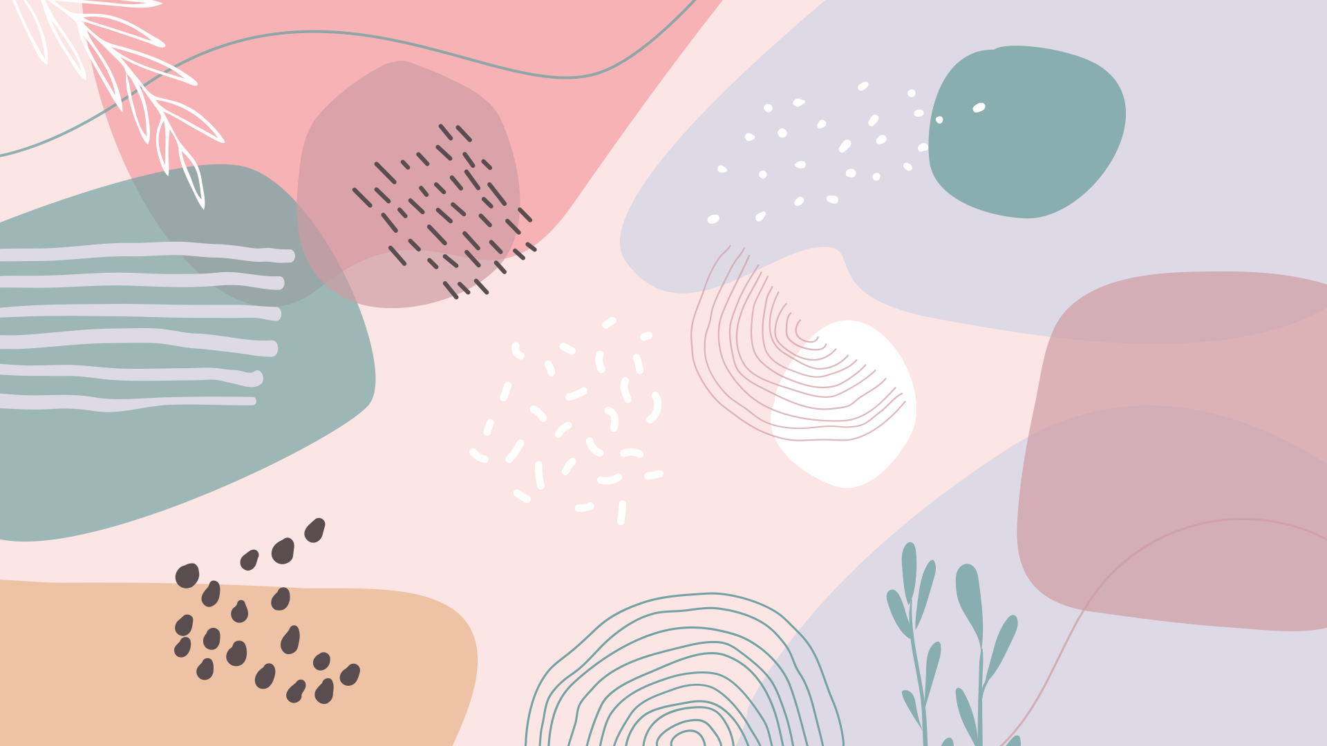 Covor modern vopsea pastel creativă - TenStickers