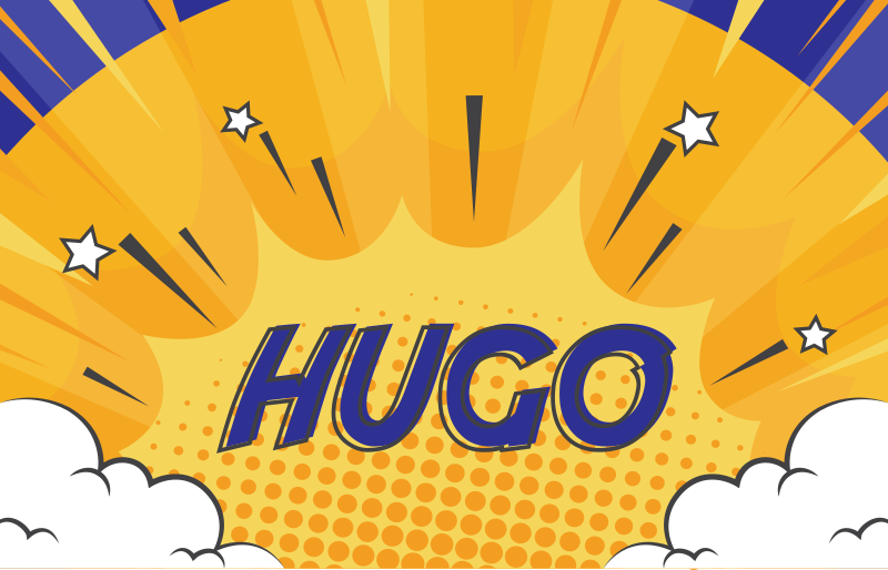 Covor de vinil cu nome soare erou personalizat - TenStickers