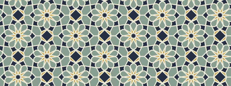 Covor de vinil mozaic cu motiv geometric sofisticat - TenStickers