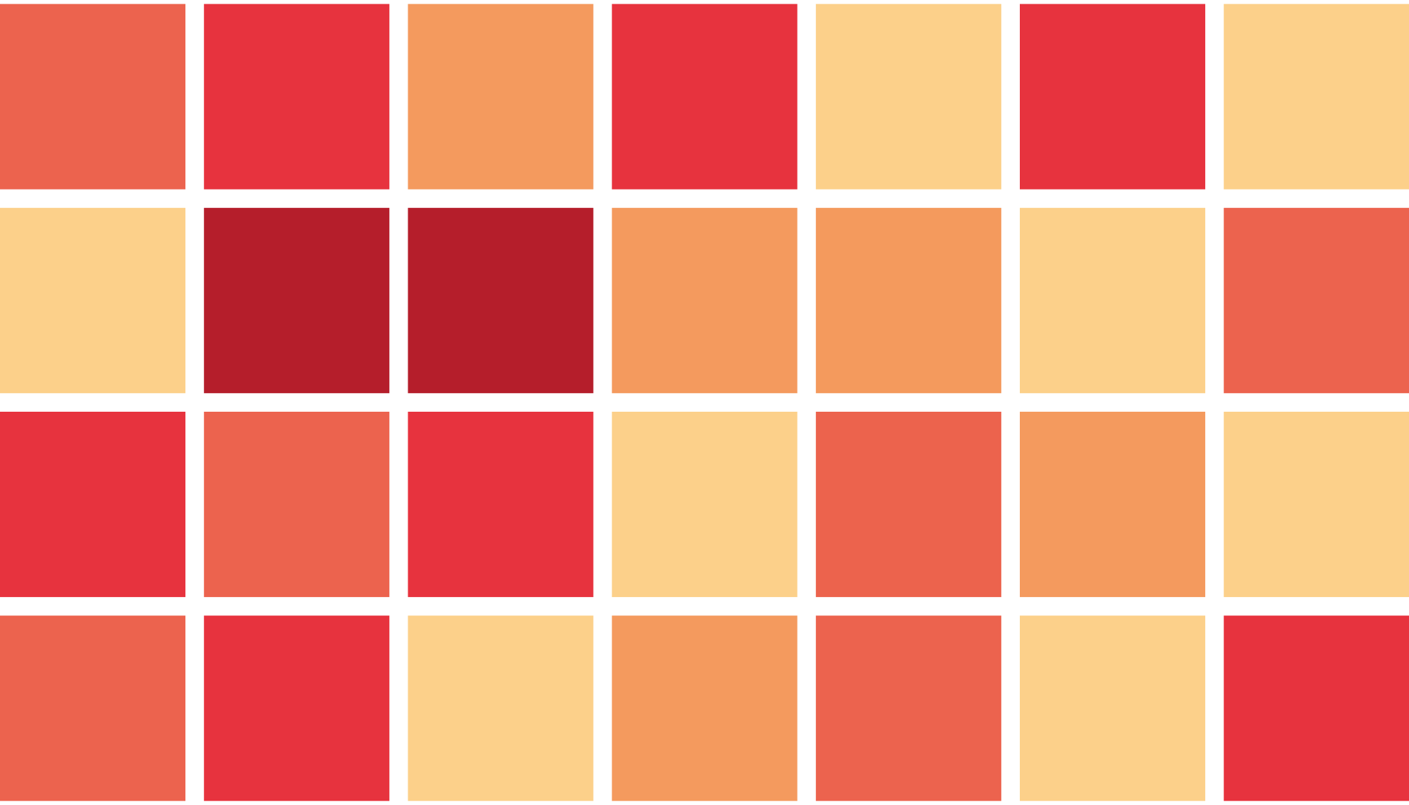 Covor de vinil pentru baie modele pătrate colorate - TenStickers