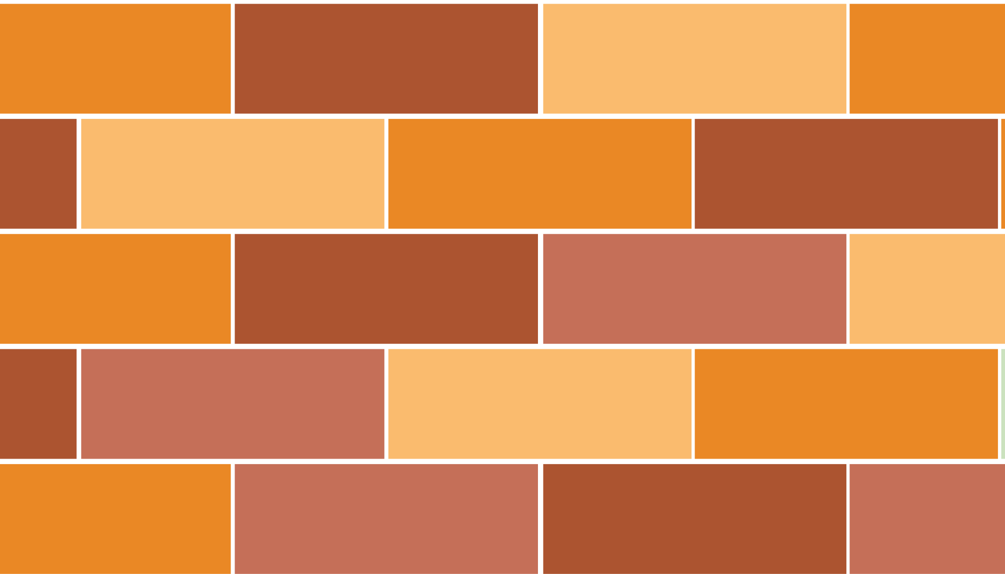 Covor de vinil pentru baie aspect colorat de cărămidă - TenStickers