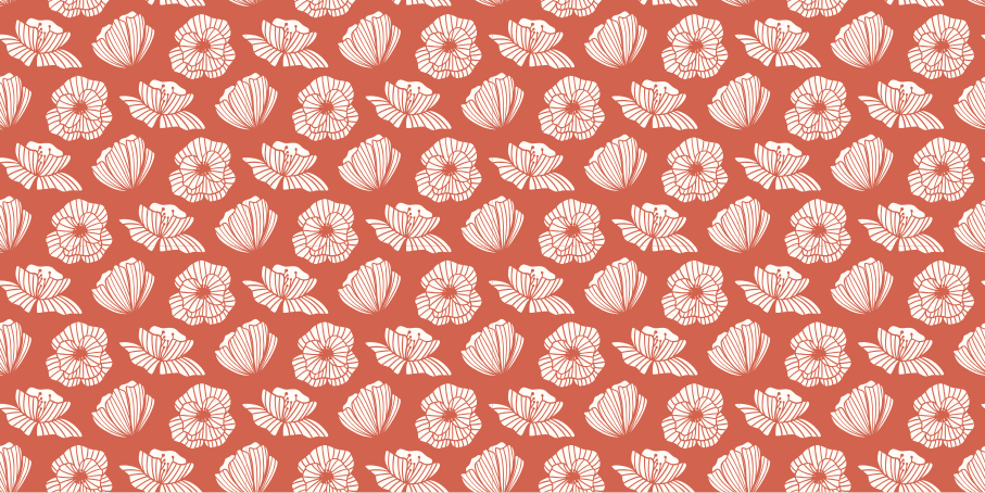 Covor vinil flori și plante element floral - TenStickers