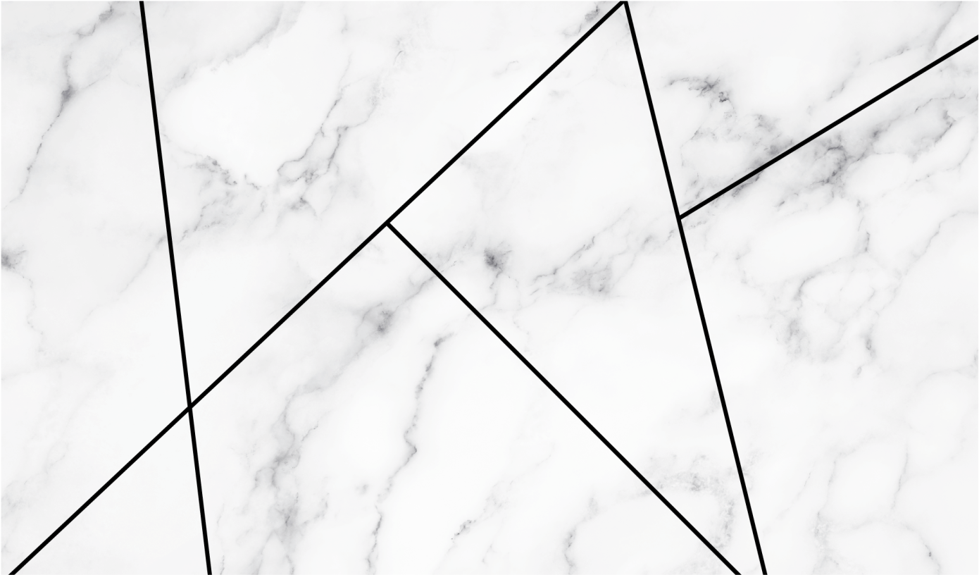 Podea de baie din marmură elegantă albă - TenStickers