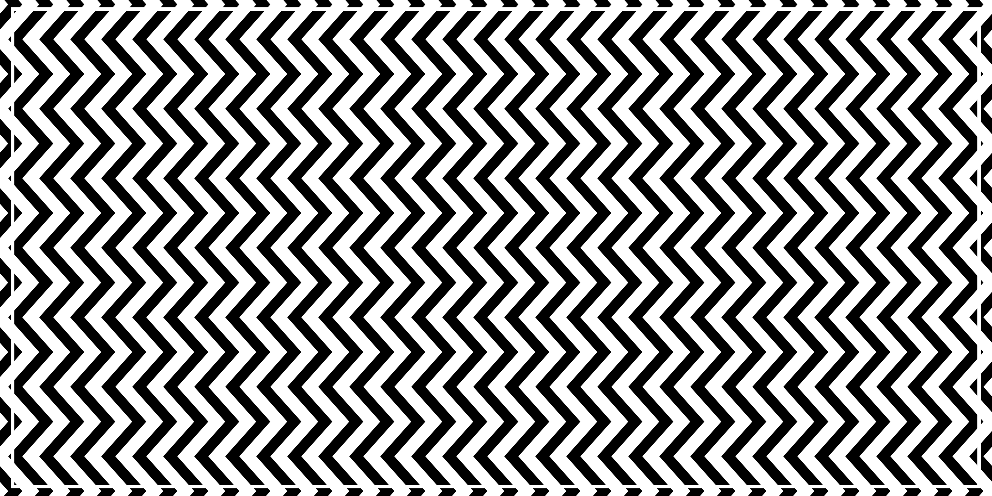 Covor de vinil geometric chevron alb-negru - TenStickers