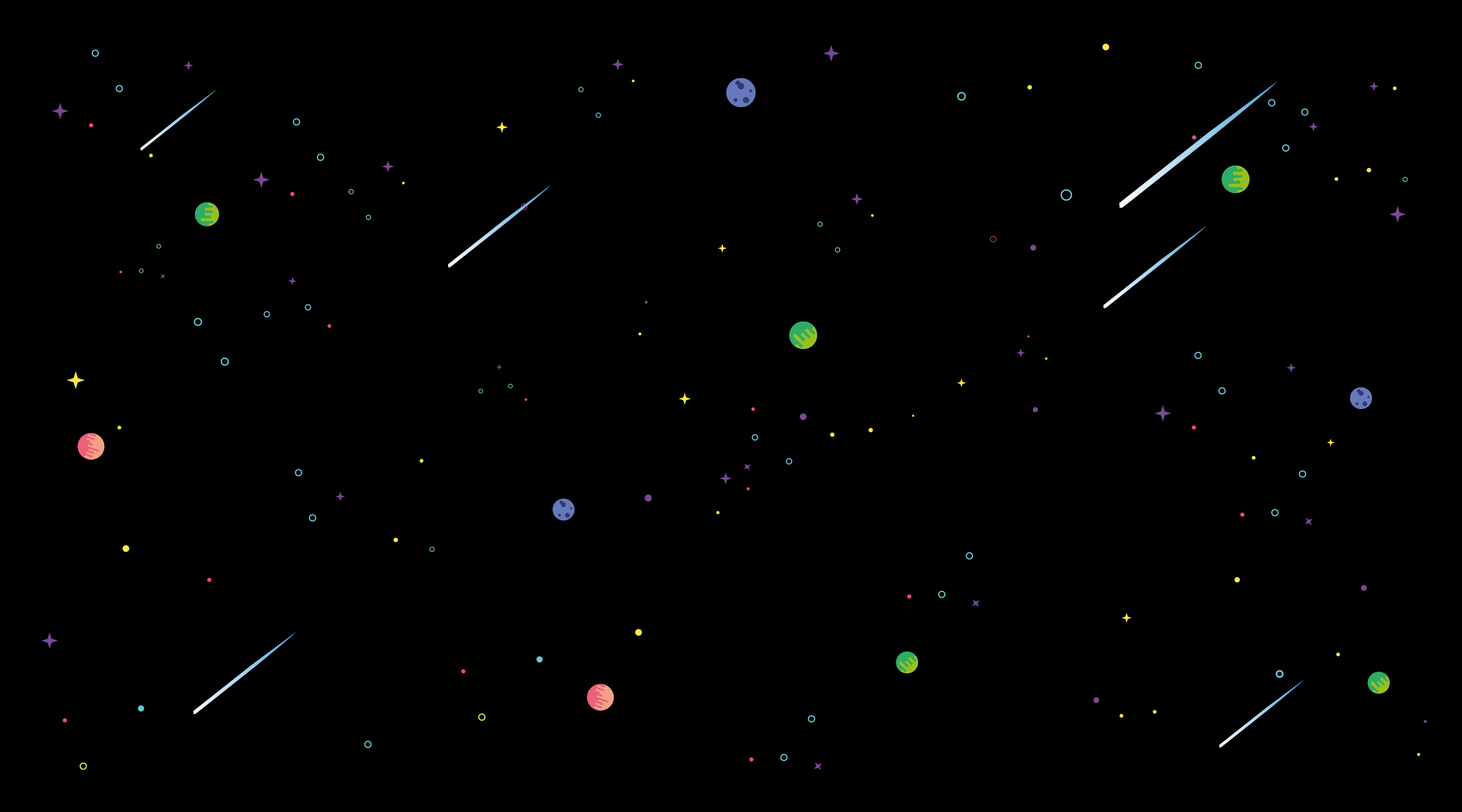 Covor de vinil stele cerul înstelat cosmic - TenStickers