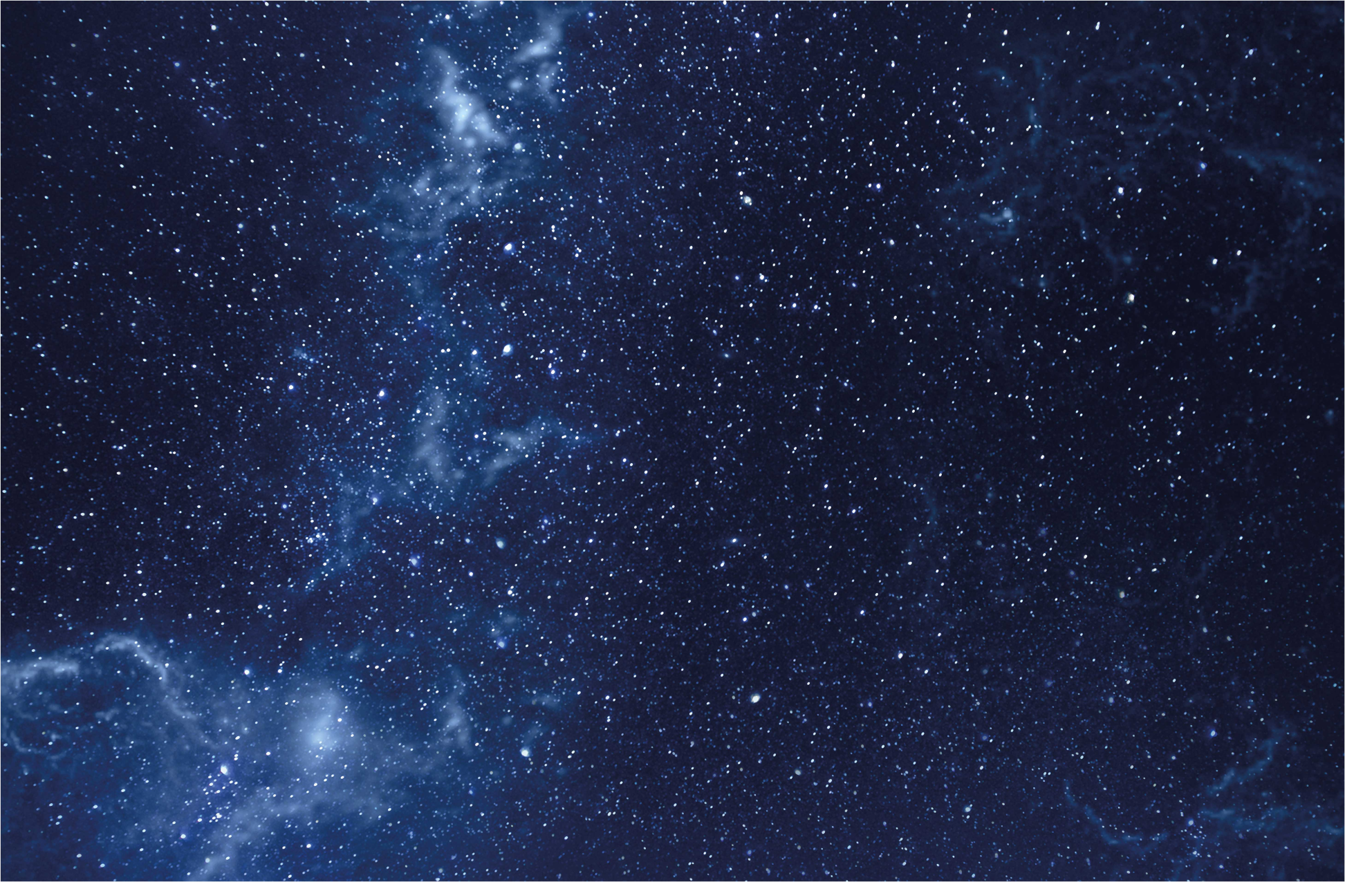 Spațiu și stele cu covor de living cu linie albă - TenStickers