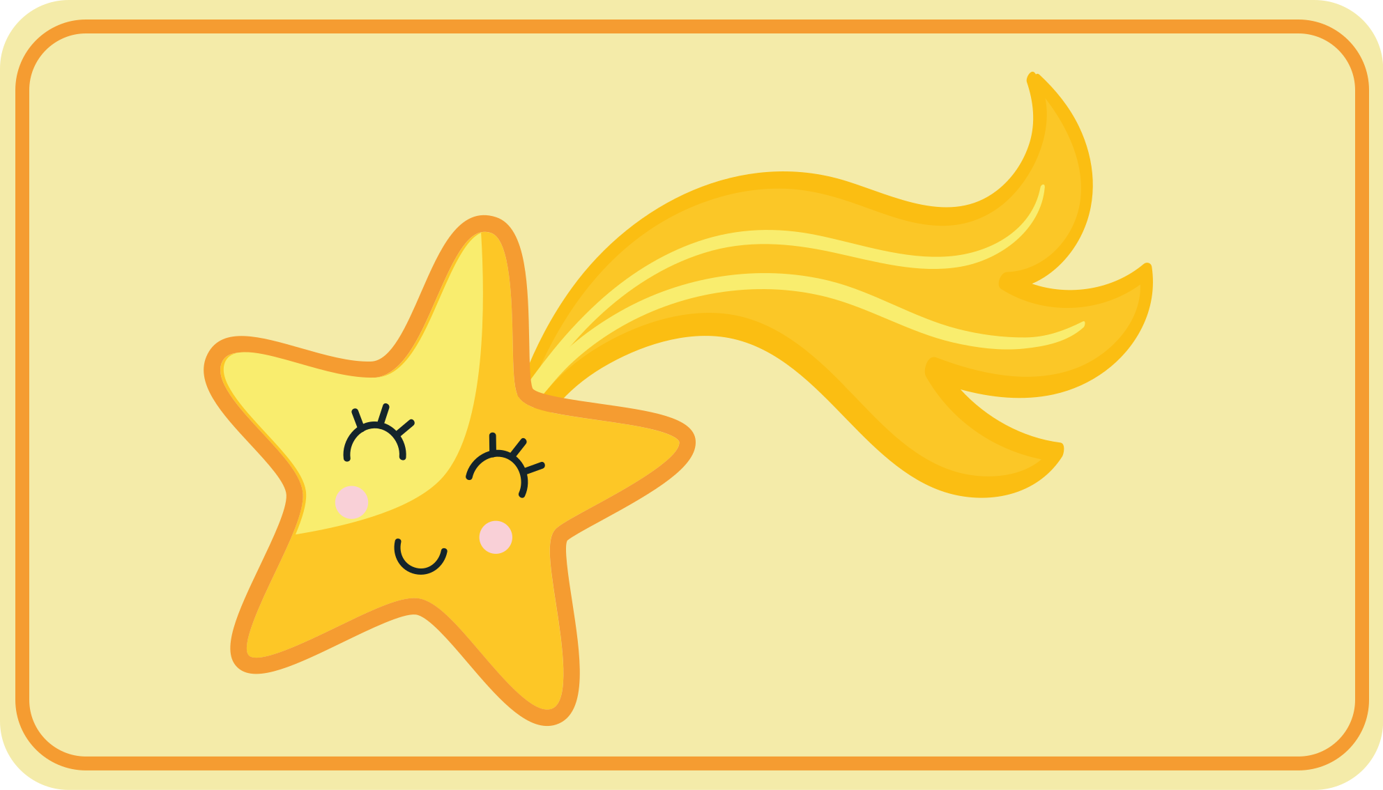 Covor de vinil pentru copii design vesel de stea - TenStickers