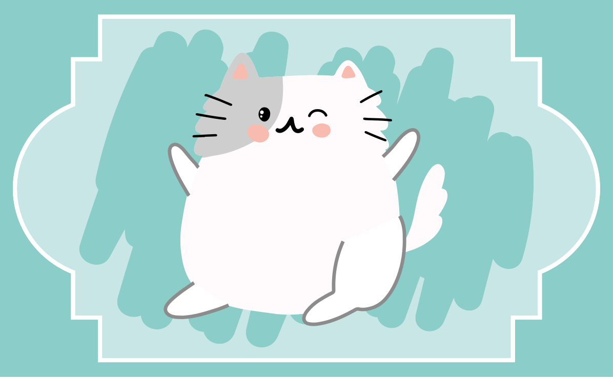 Covor de vinil pepiniere ilustrație drăguță de pisică - TenStickers