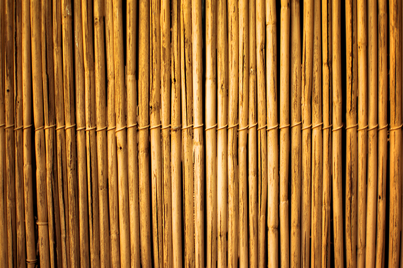 Covor de dormitor cu textură frumoasă din bambus - TenStickers