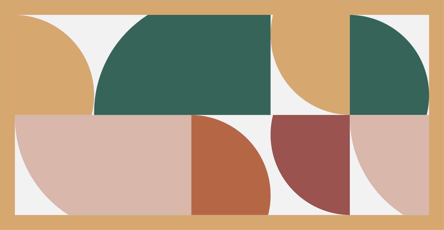 Covor abstract de artă cu modele abstracte - TenStickers