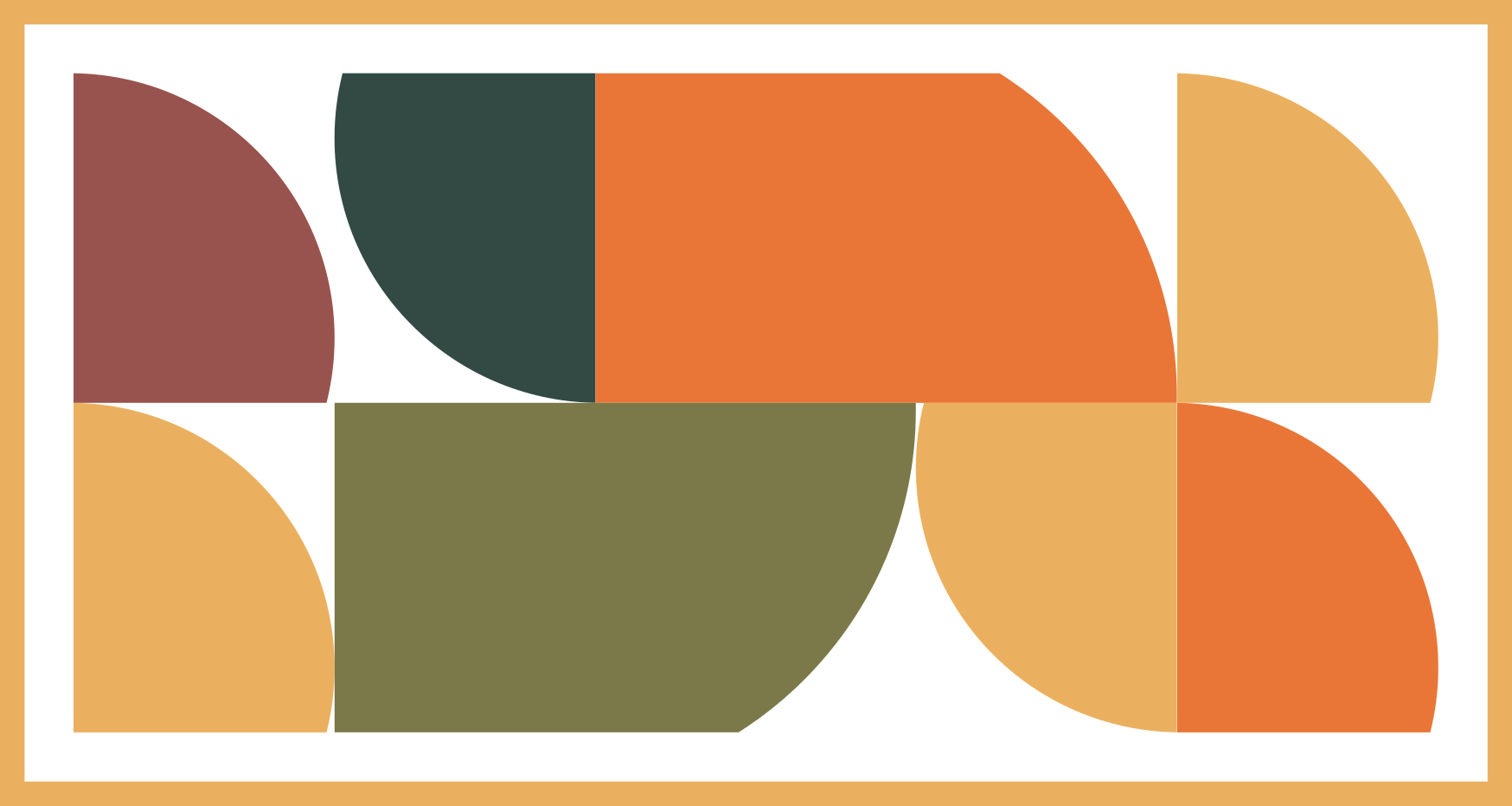 Covor vinil modern figuri geometrice vibrante - TenStickers