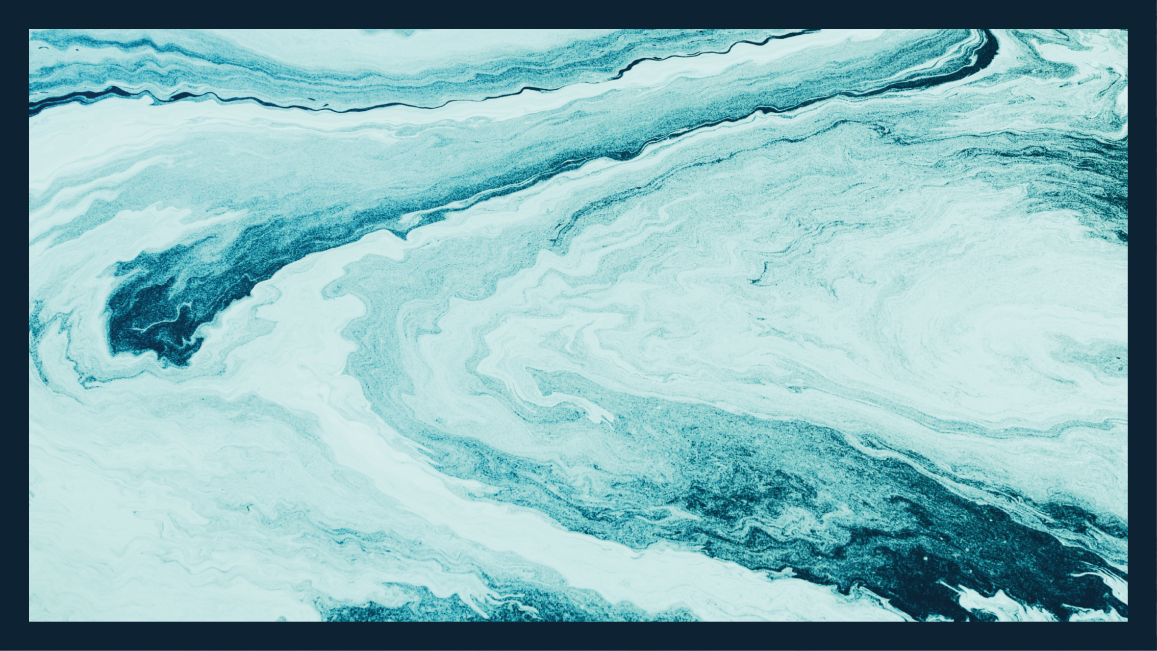 Covor de vinil hol model turcoaz învârtitor - TenStickers