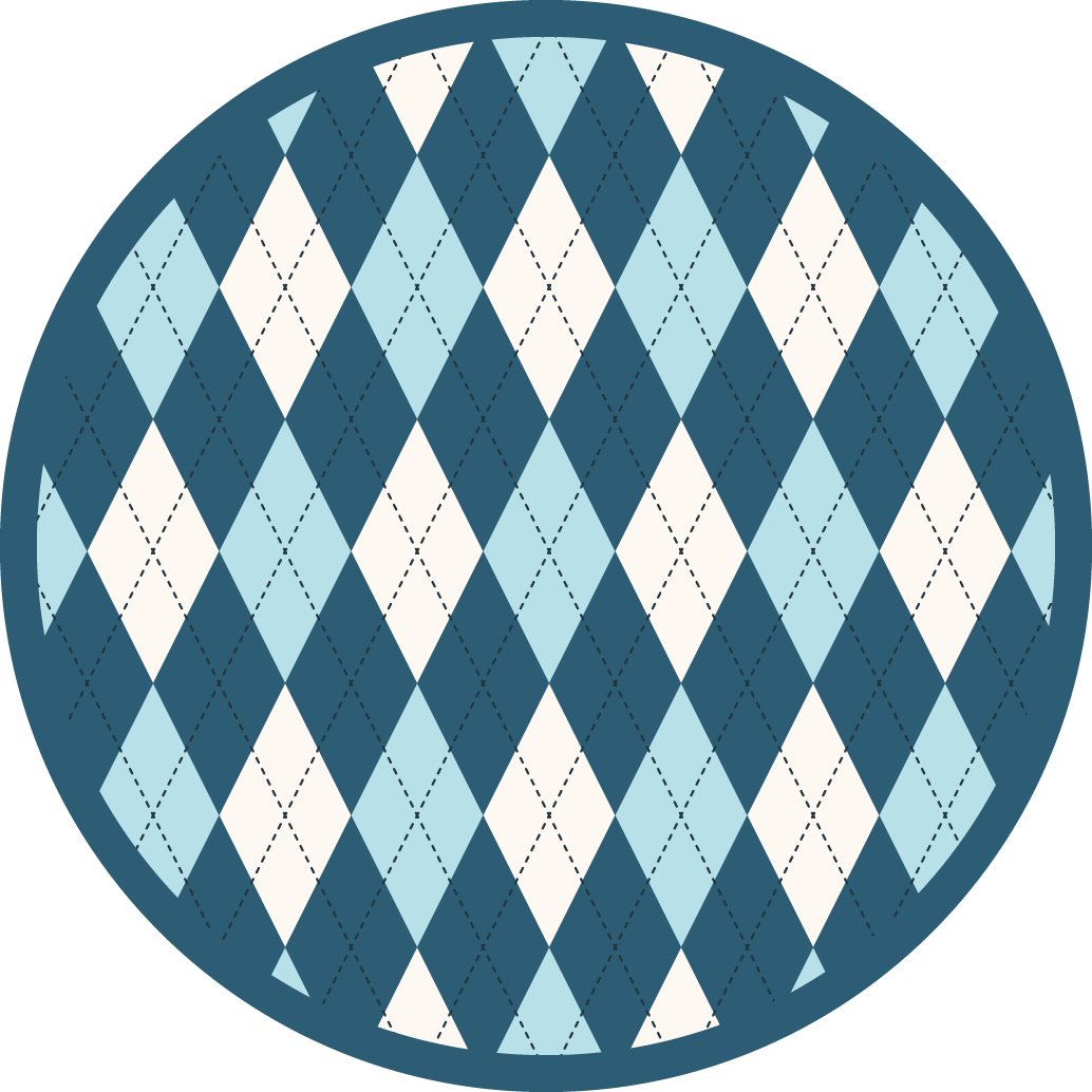 Covor de vinil geometric eleganță model diamant - TenStickers