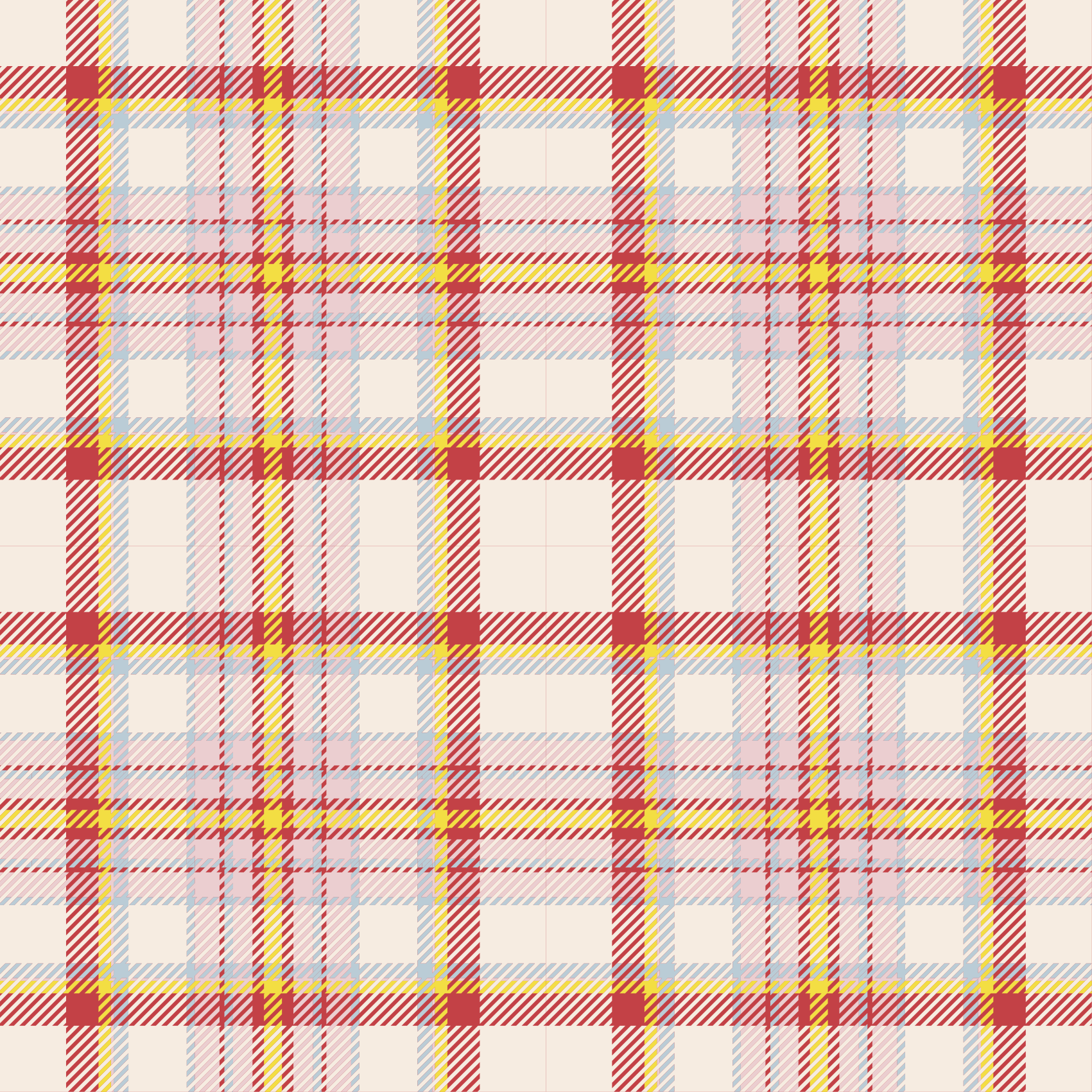 Covor pătrat din vinil cu model tartan scoțian - TenStickers