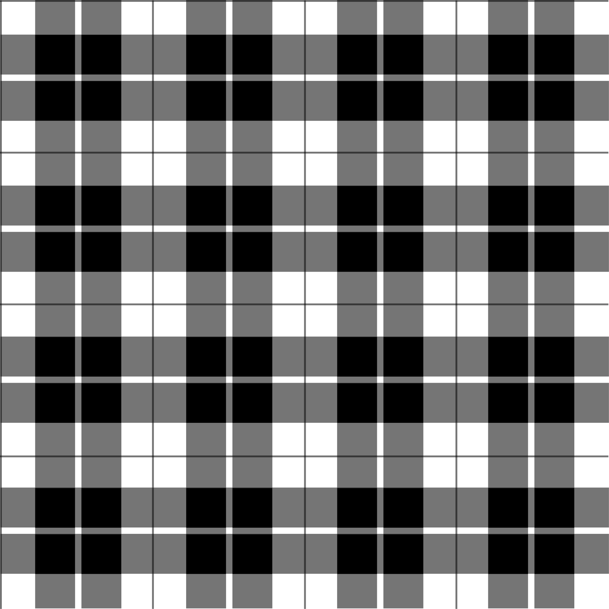 Covor de vinil geometric cu carouri alb-negru - TenStickers