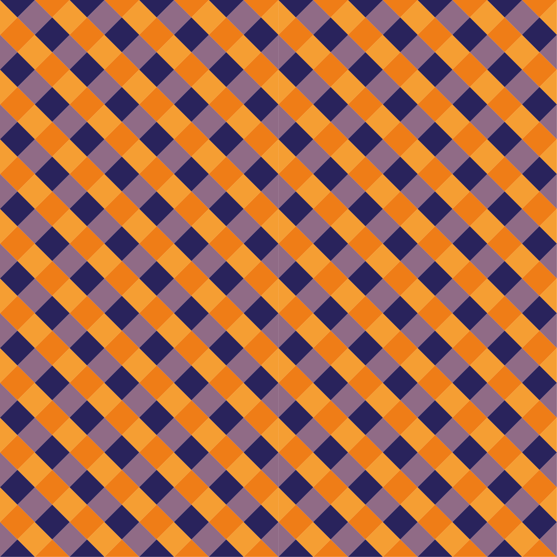 Covor vinil vărgat blocuri de culori diagonale - TenStickers