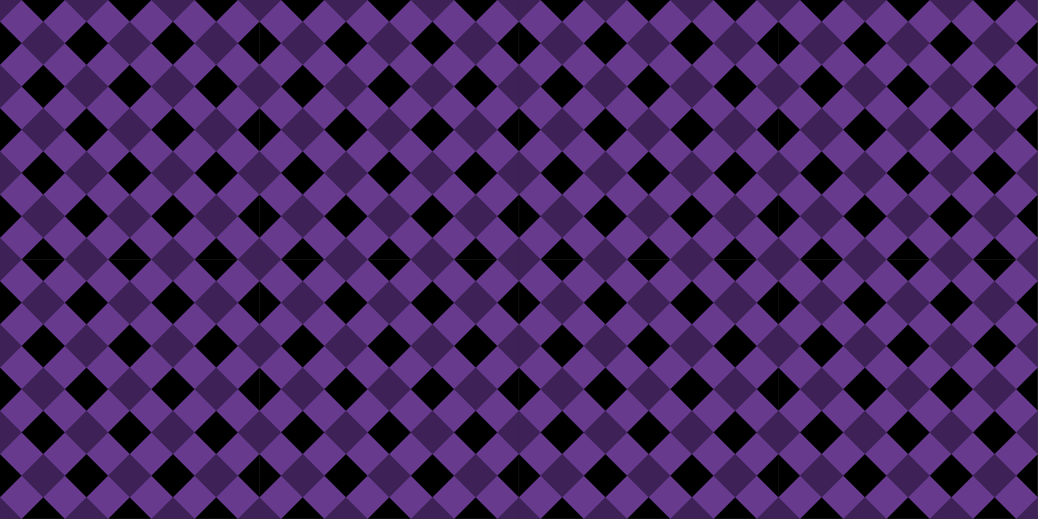 Covor de vinil geometric cu model pătrățesat violet - TenStickers