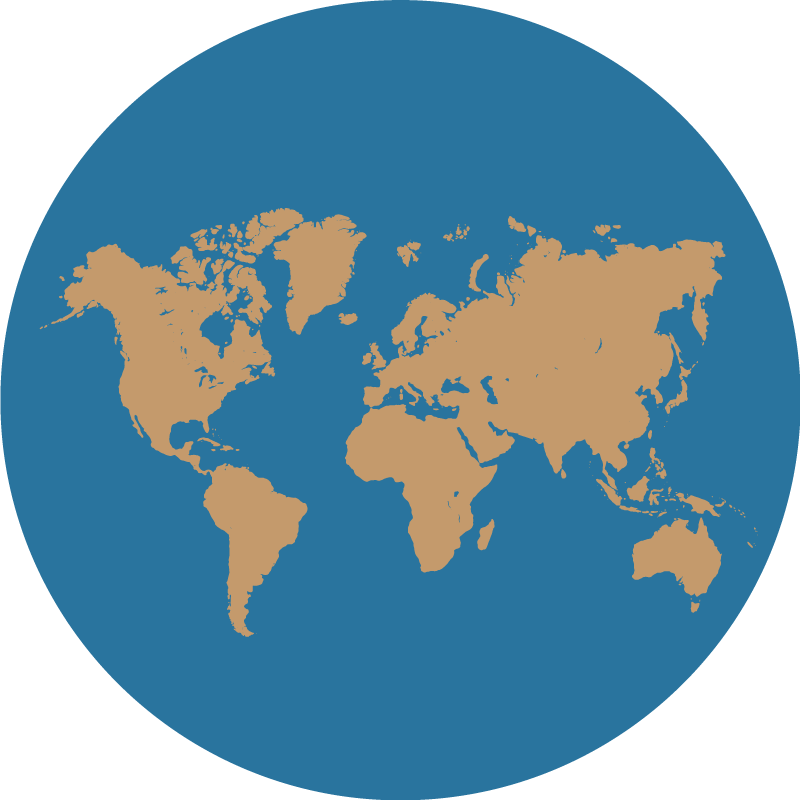 Covor de vinil harta lumii descoperire geografică - TenStickers