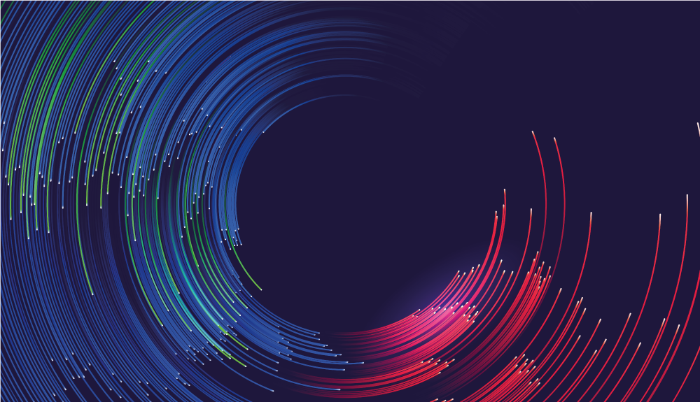 Covor vinil modern valuri de culoare învolburate - TenStickers