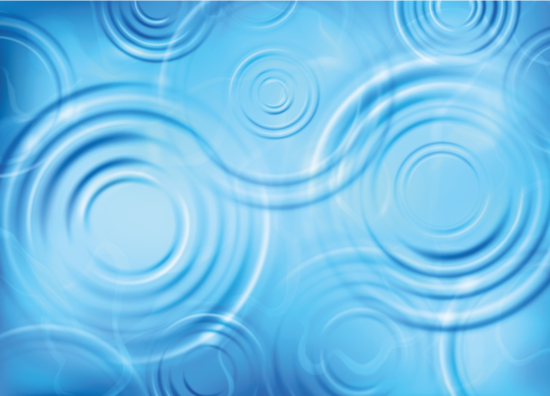 Covor de vinil texturat efectul de ondulații ale apei - TenStickers