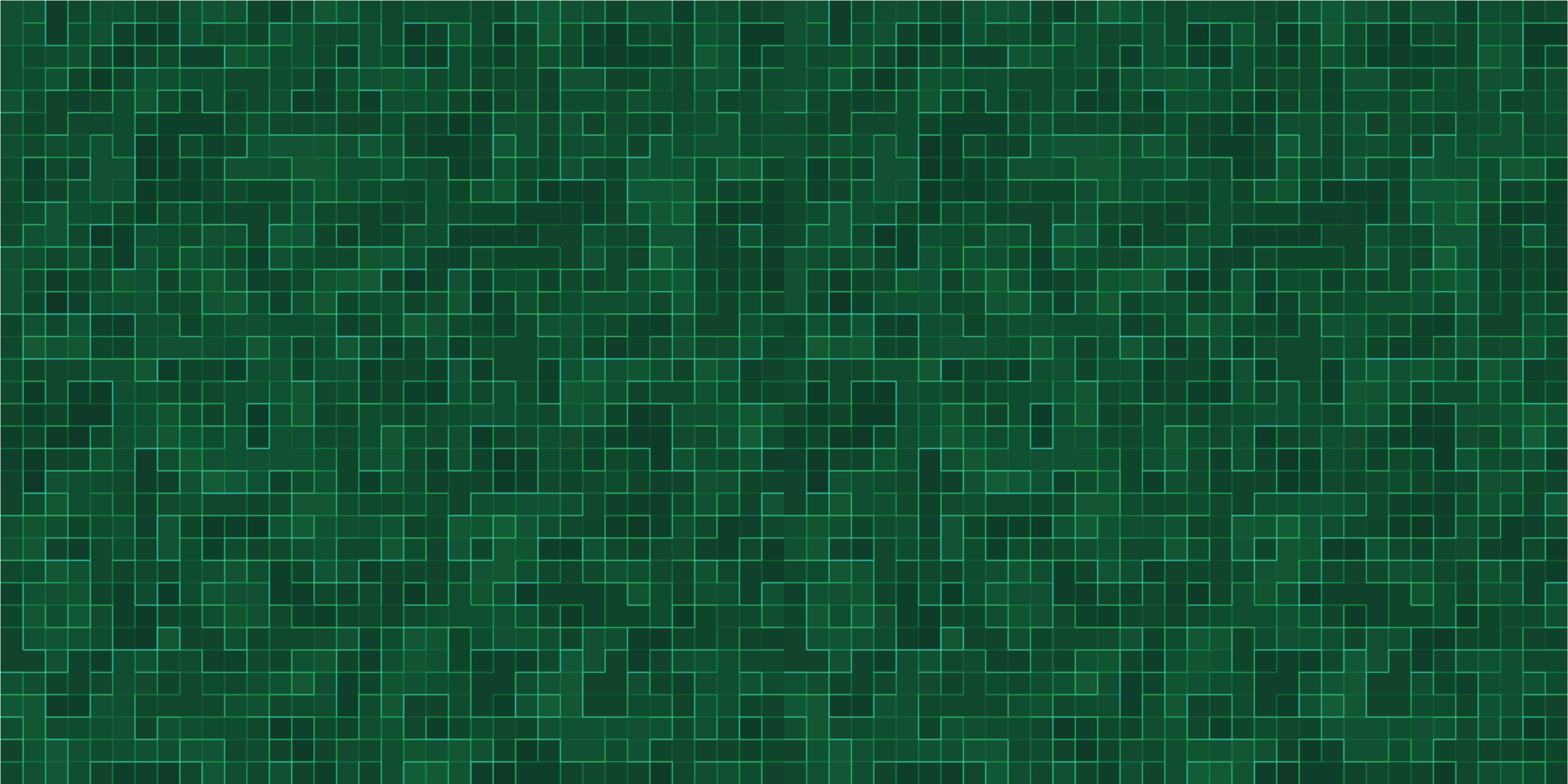 Covor abstract de mozaic verde luminos - TenStickers