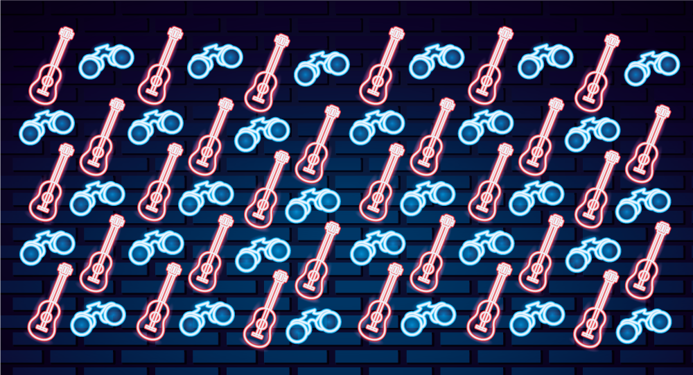 Covor de vinil Adolescenți modele inspirate de muzică - TenStickers