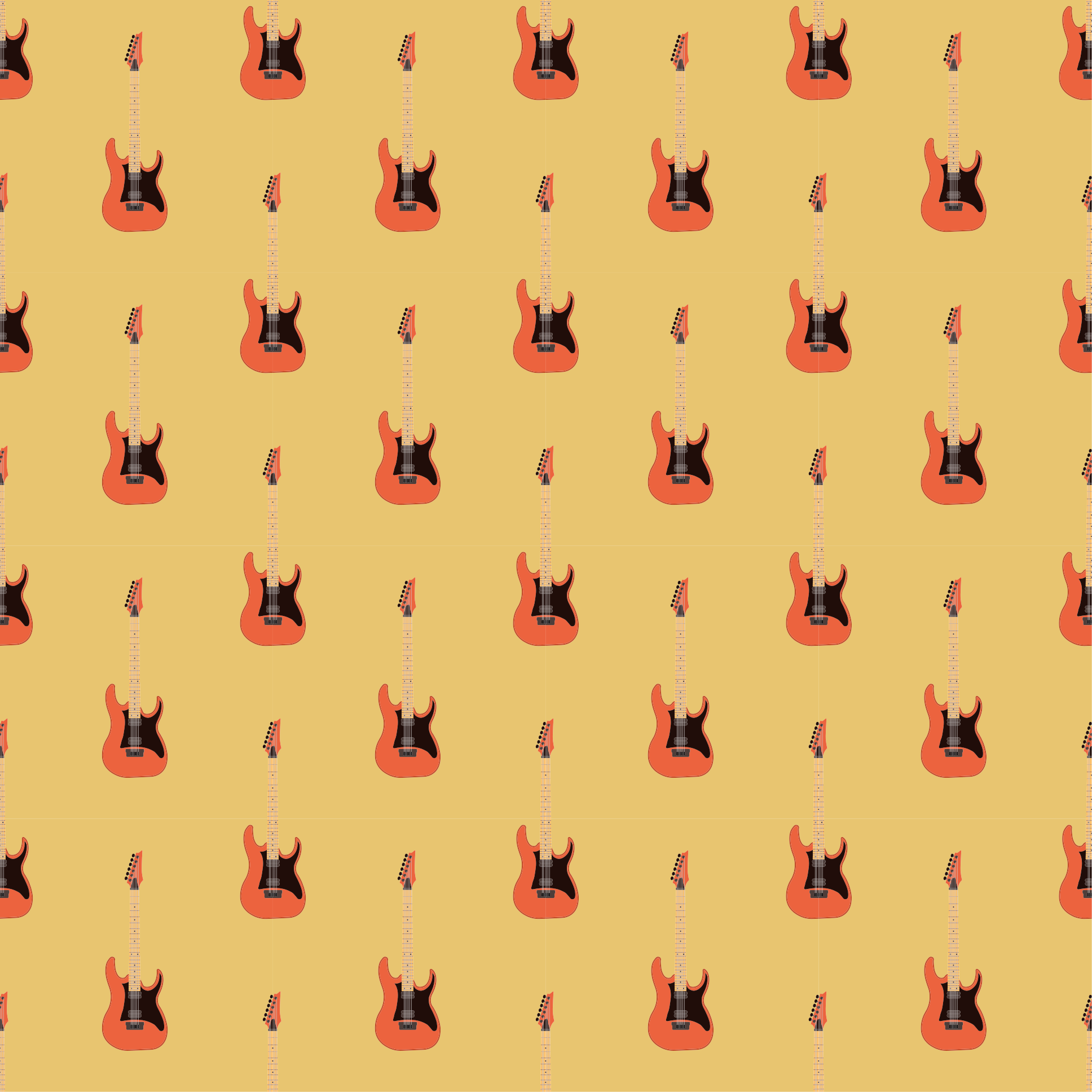 Covor de vinil Adolescenți chitară electrică focală - TenStickers