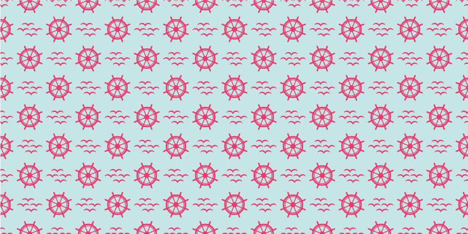 Alții covor de vinil volane nautice - TenStickers