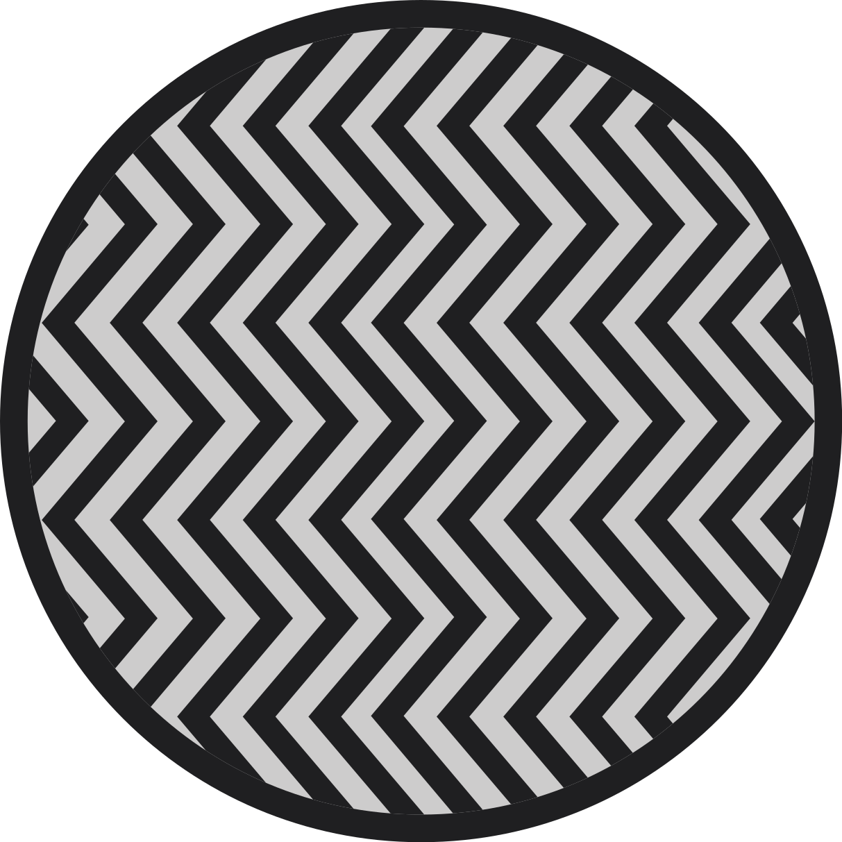 Covor de vinil geometric model dinamic cu chevron - TenStickers