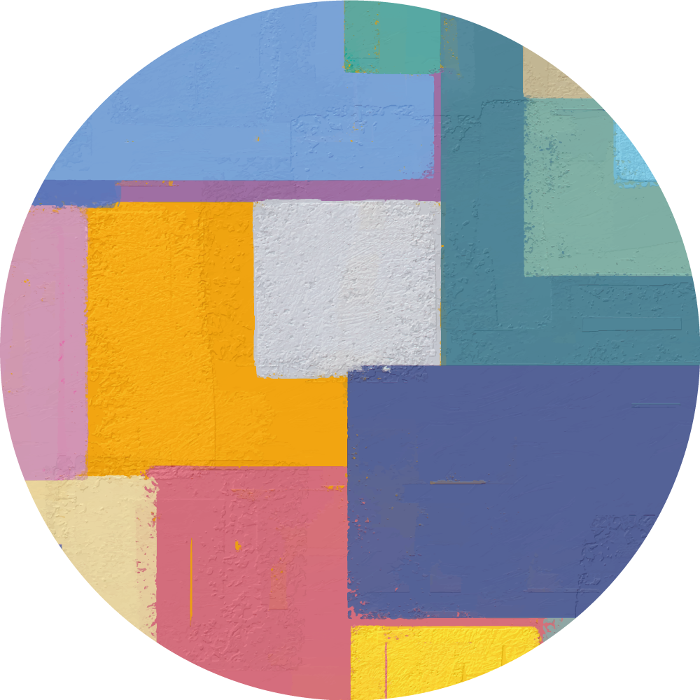 Covor de vinil geometric cu figuri geometrice vii - TenStickers
