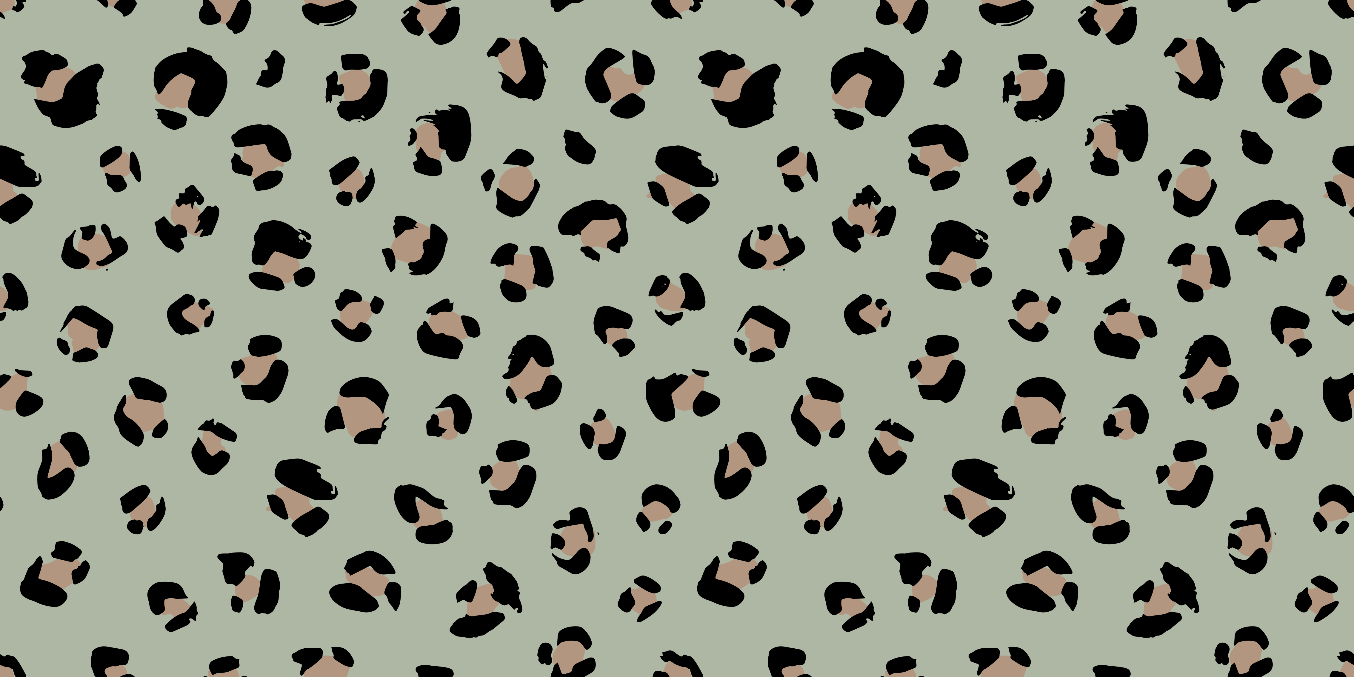 Covor vinil print animalier cu motiv leopard estetic - TenStickers