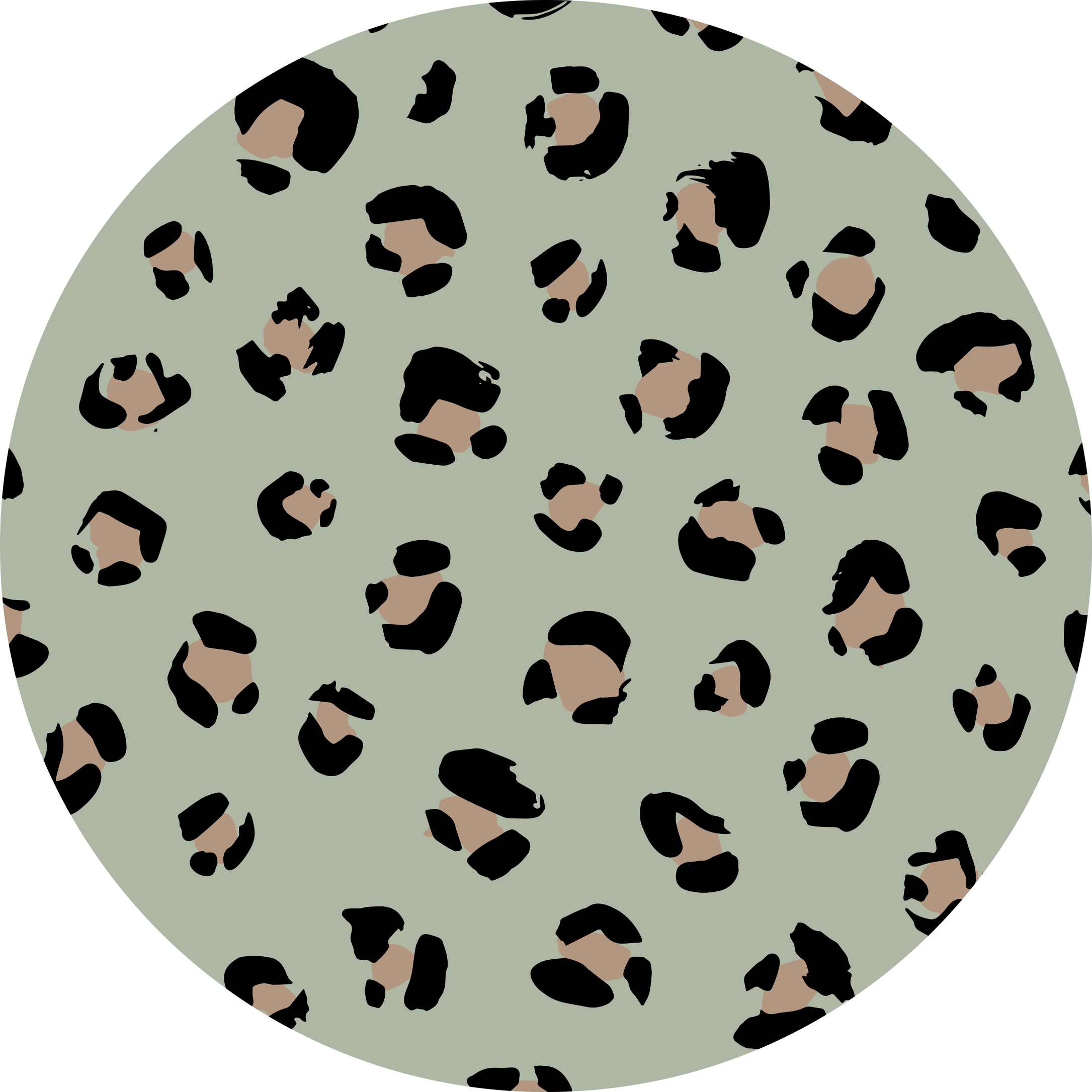 Covor vinil print animalier estetic leopard - TenStickers