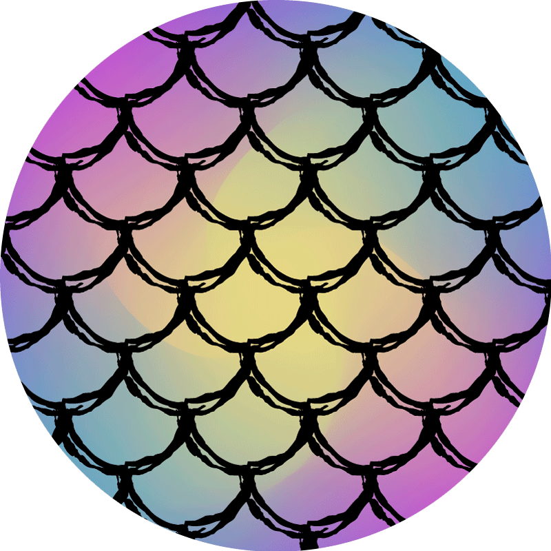 Covor de vinil drumuri model de gradient de cântare - TenStickers