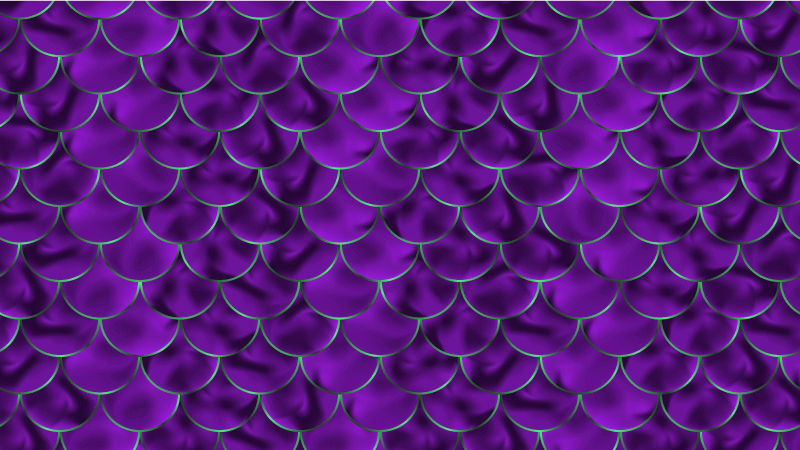 Covor vinil print animalier cu model mov și scame - TenStickers