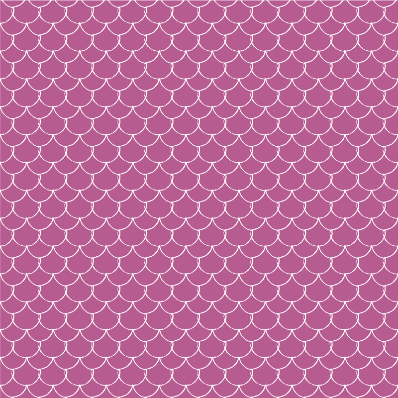 Covor din vinil solz de sirenă roz - TenStickers
