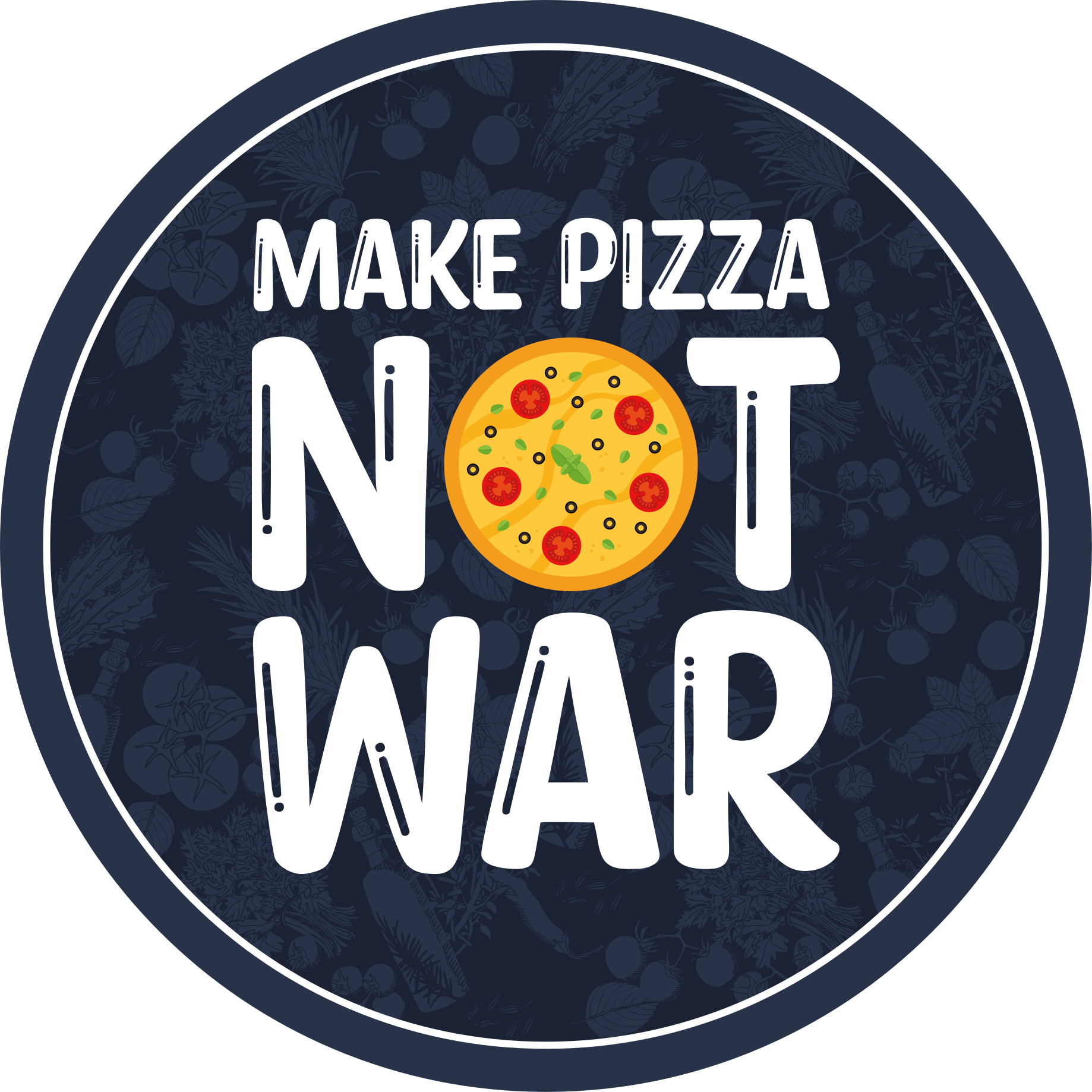 Covoare de vinil cu fraze nu face pizza - TenStickers